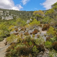 Photo de France - Le Cirque de Mourèze et le Lac du Salagou